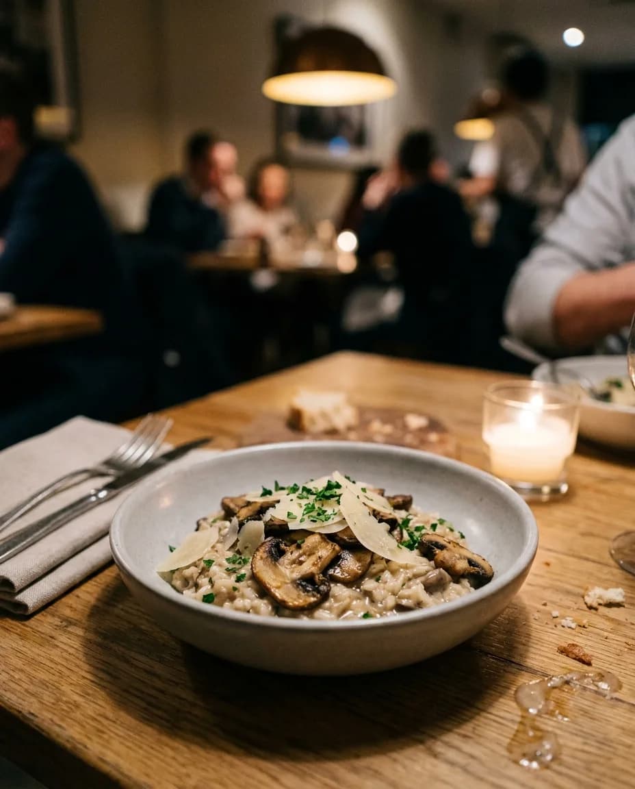 Mushroom Risotto